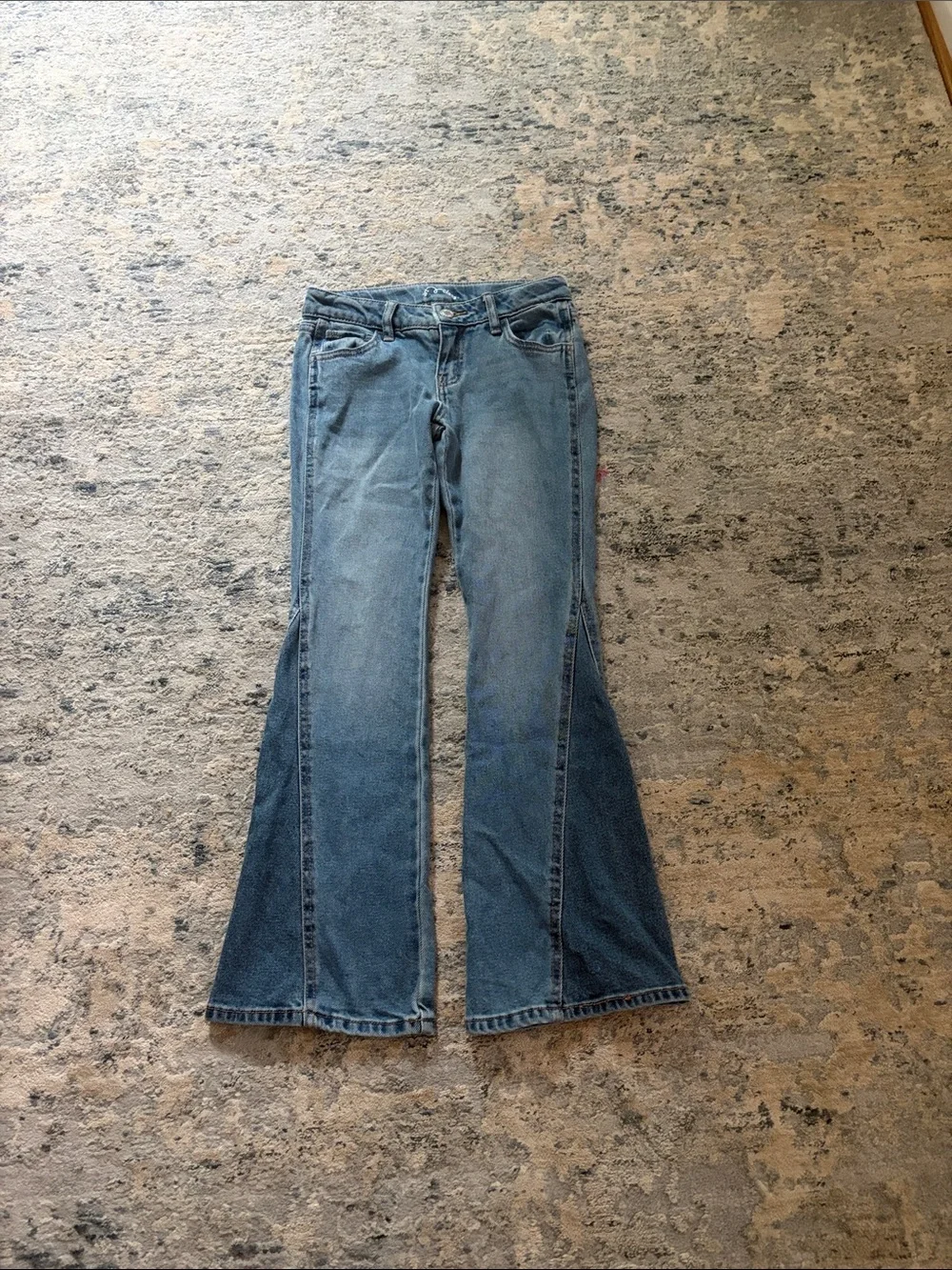 art class Two-Tone Blue Flare Jeans